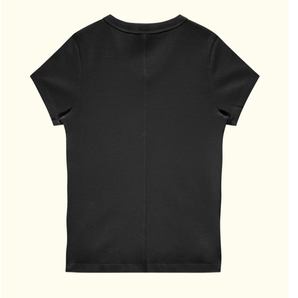JILL BABY TEE // Black // Flore Flore - Picture 3 of 4